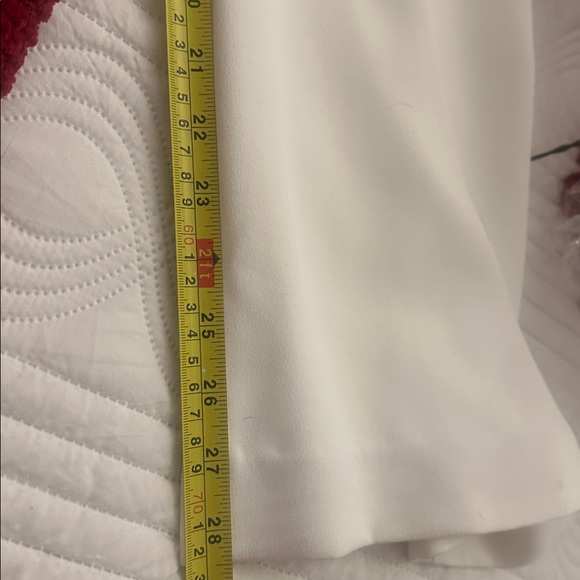 NADINE MERABI ELISSA White Feathered Jumpsuit S/M - Picture 15 of 16